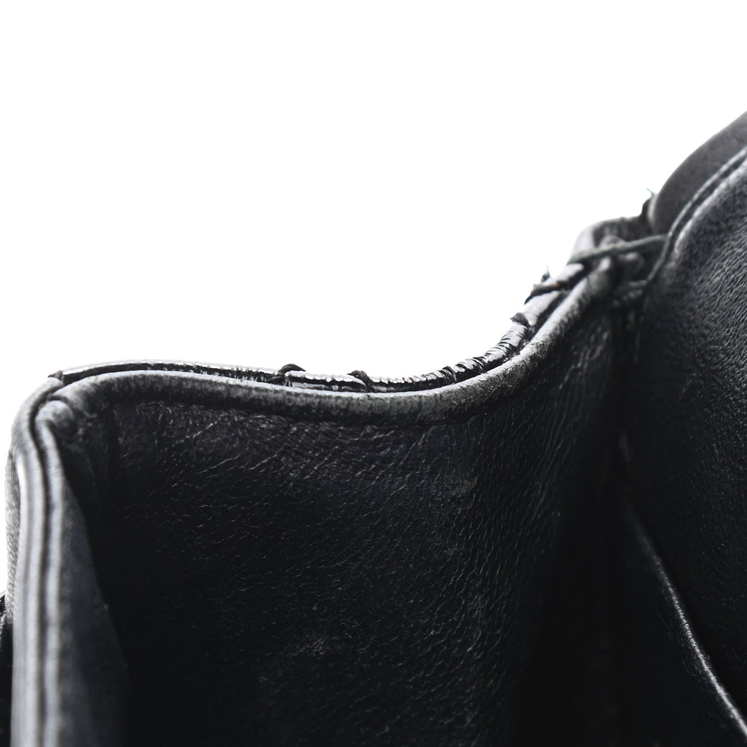 Chanel Crinkled Patent Quilted 2.55 Reissue Mini Flap Black 10 of 19