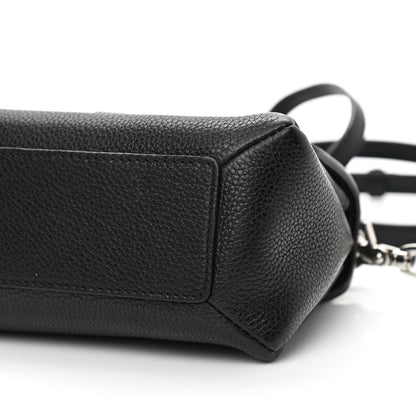 Balenciaga Grained Calfskin Le Dix Nano Soft Cartable Black 10 of 11