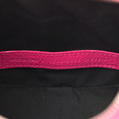 Balenciaga Agneau Arena Le Cagole Shoulder Bag XS Hot Pink 8 of 12