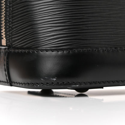 Louis Vuitton Epi Jacquard Alma BB Black 11 of 13