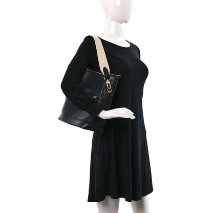 Louis Vuitton Calfskin Cruiser GM Black 2 of 8