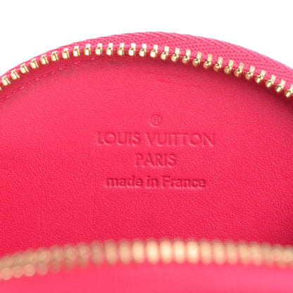 Louis Vuitton Vernis Roses Chapeau Coin Purse Rose Pop 6 of 7