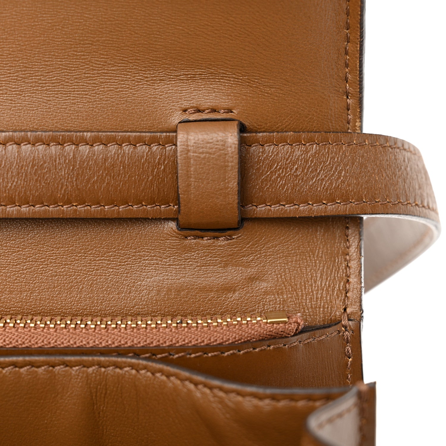 Celine Box Calfskin Medium Classic Box Flap Bag Camel 12 of 14