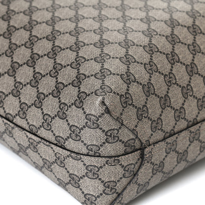 Gucci GG Supreme Monogram Large Reversible Tote Beige Black 19 of 21