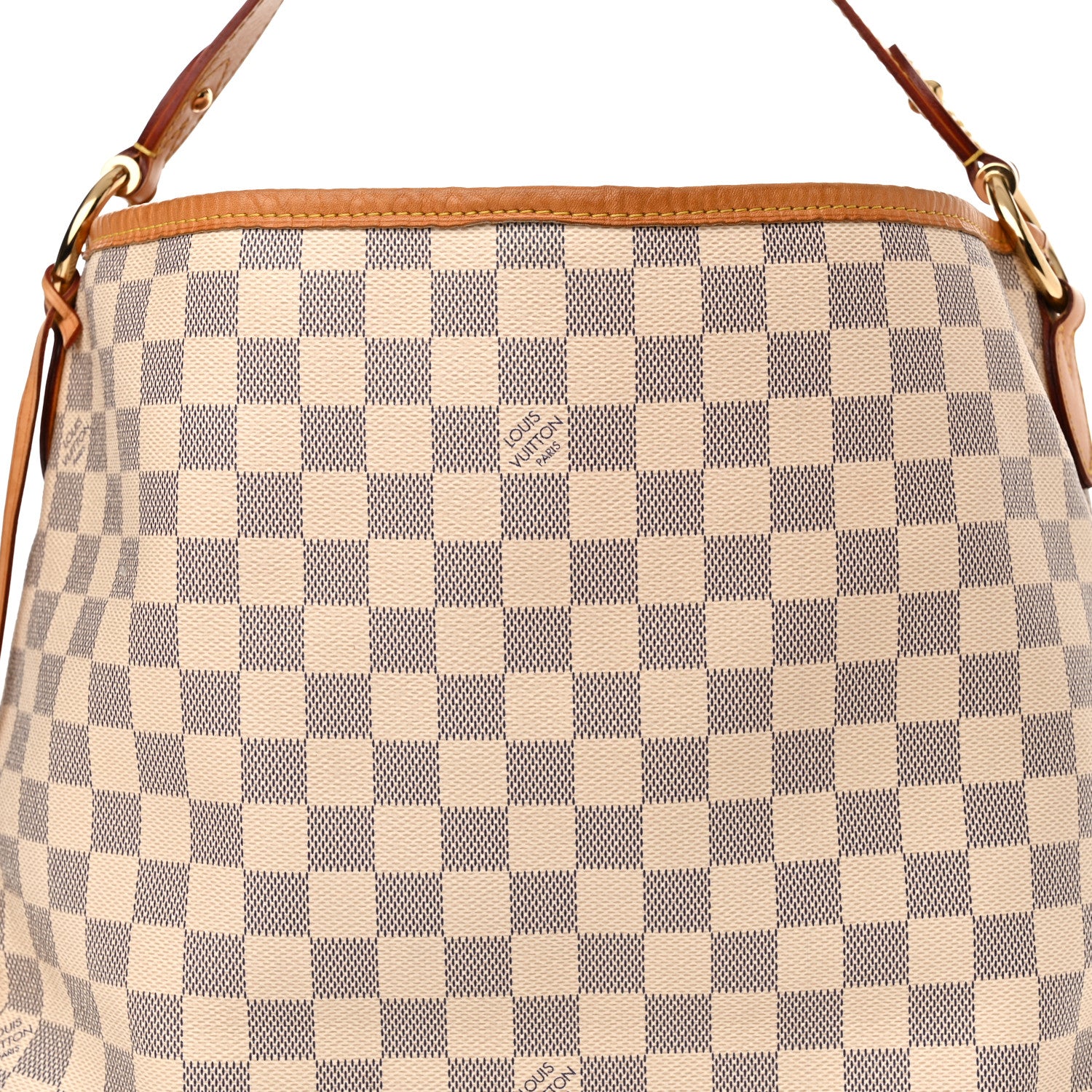 Louis Vuitton Damier Azur Delightful PM Rose Ballerine 8 of 10
