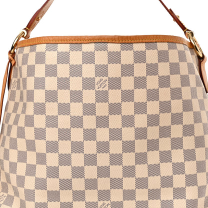 Louis Vuitton Damier Azur Delightful PM Rose Ballerine 8 of 10