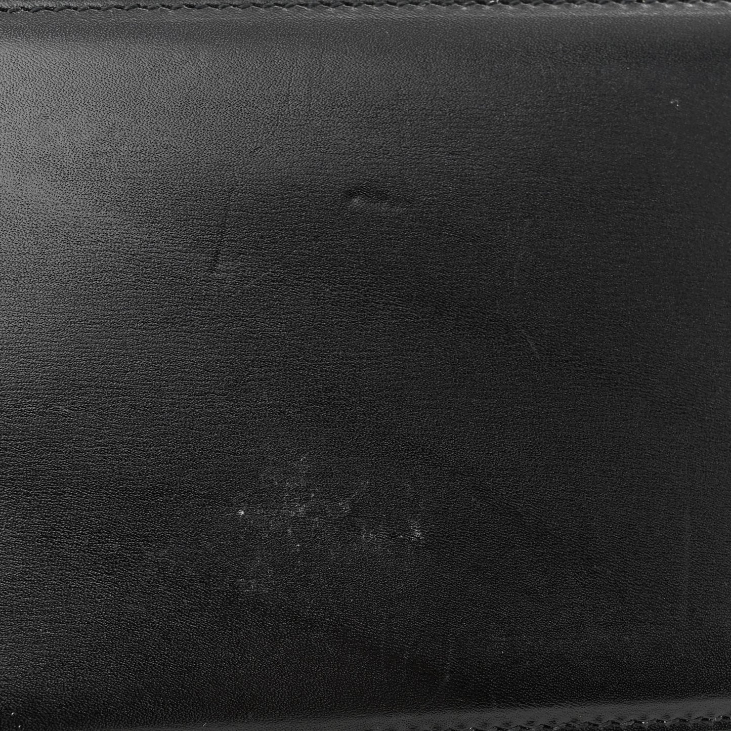 Smooth Calfskin Medium Classic Monogram Cassandra Top Handle Black Rouge Legion