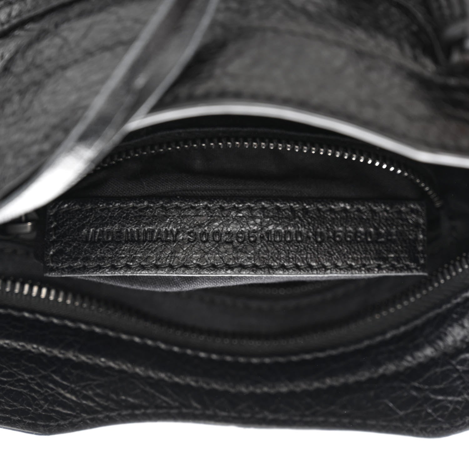 Balenciaga Agneau Arena Classic Black Hardware Mini City Black 8 of 11