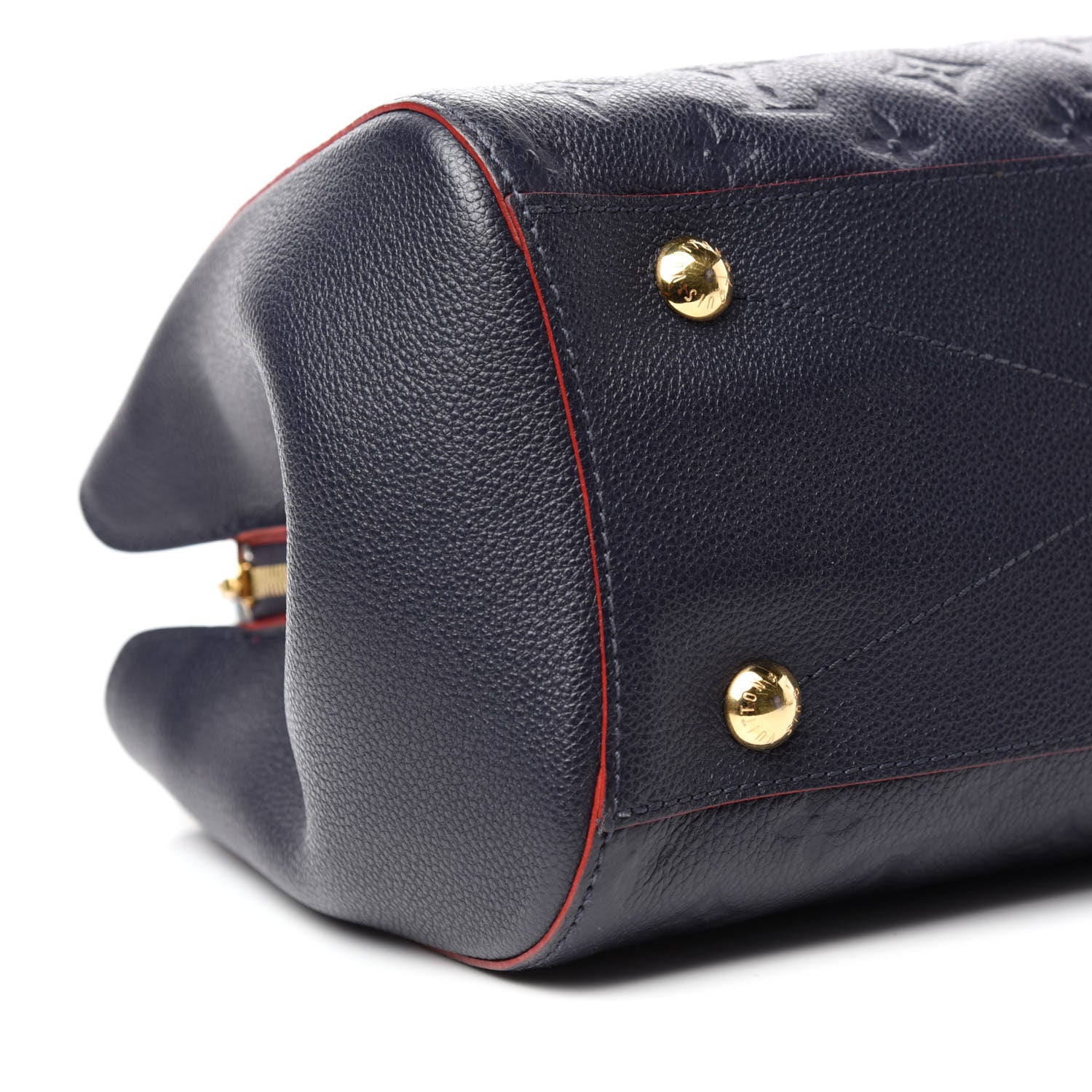 Louis Vuitton Empreinte Montaigne MM Marine Rouge 6 of 10