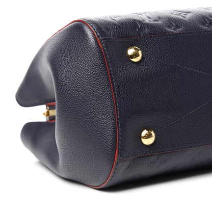 Louis Vuitton Empreinte Montaigne MM Marine Rouge 6 of 10