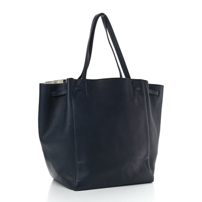 Celine Soft Grained Calfskin Medium Belt Cabas Phantom Deep Blue 3 of 12