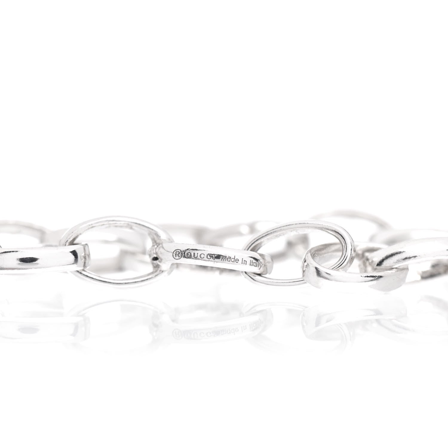 Gucci Sterling Silver Link Bracelet 4 of 4