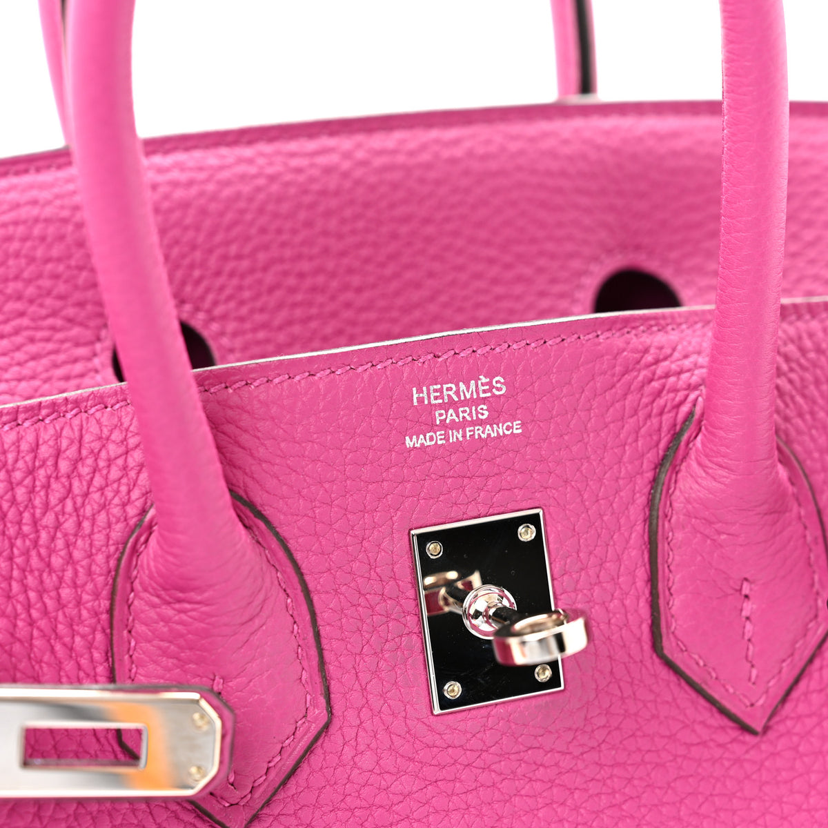 Togo Birkin 25 Rose Pourpre