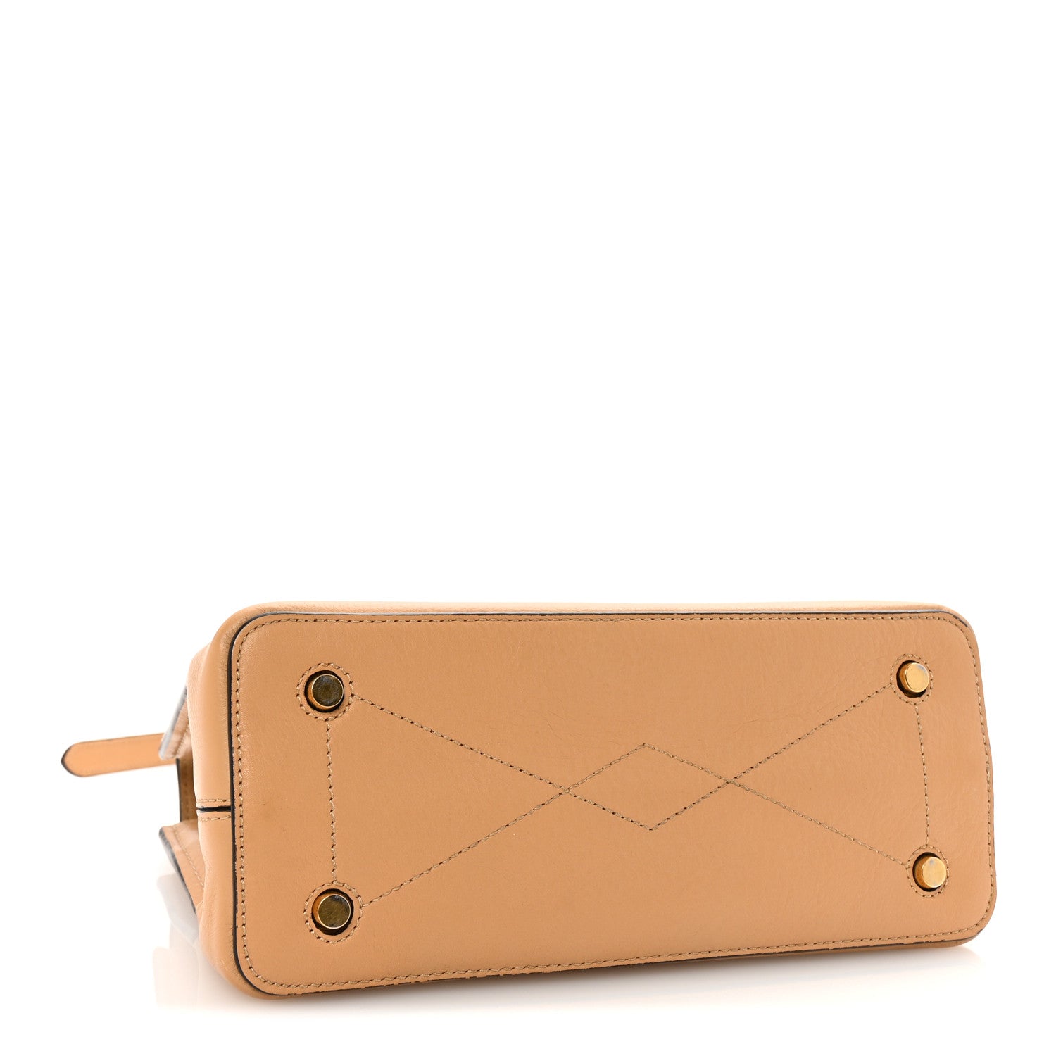 Mulberry Silky Calfskin Mini Seaton Dark Golden Yellow 4 of 9