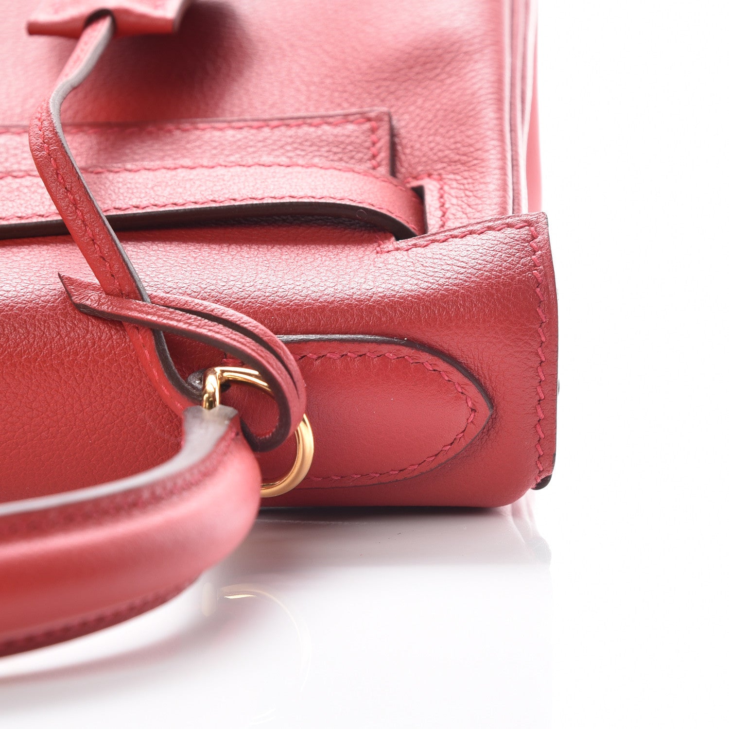 Hermes Evercolor Kelly Retourne 28 Rouge Casaque 18 of 39