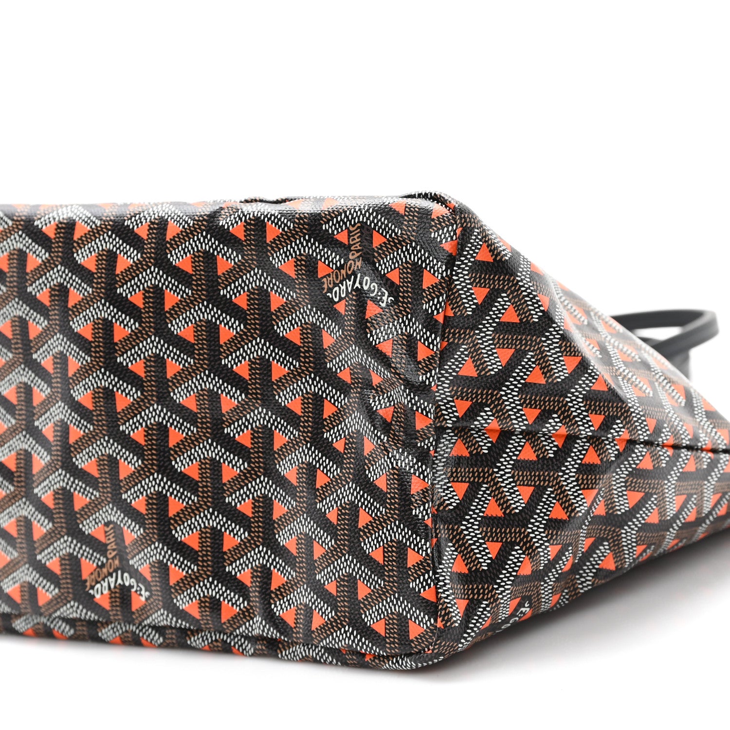 Goyard Goyardine Saint Louis Claire Voie PM Black Orange 11 of 11