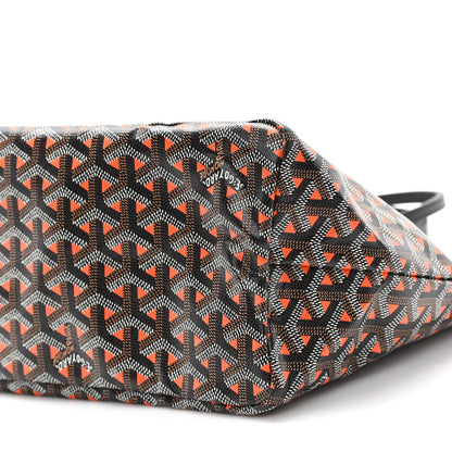 Goyard Goyardine Saint Louis Claire Voie PM Black Orange 11 of 11