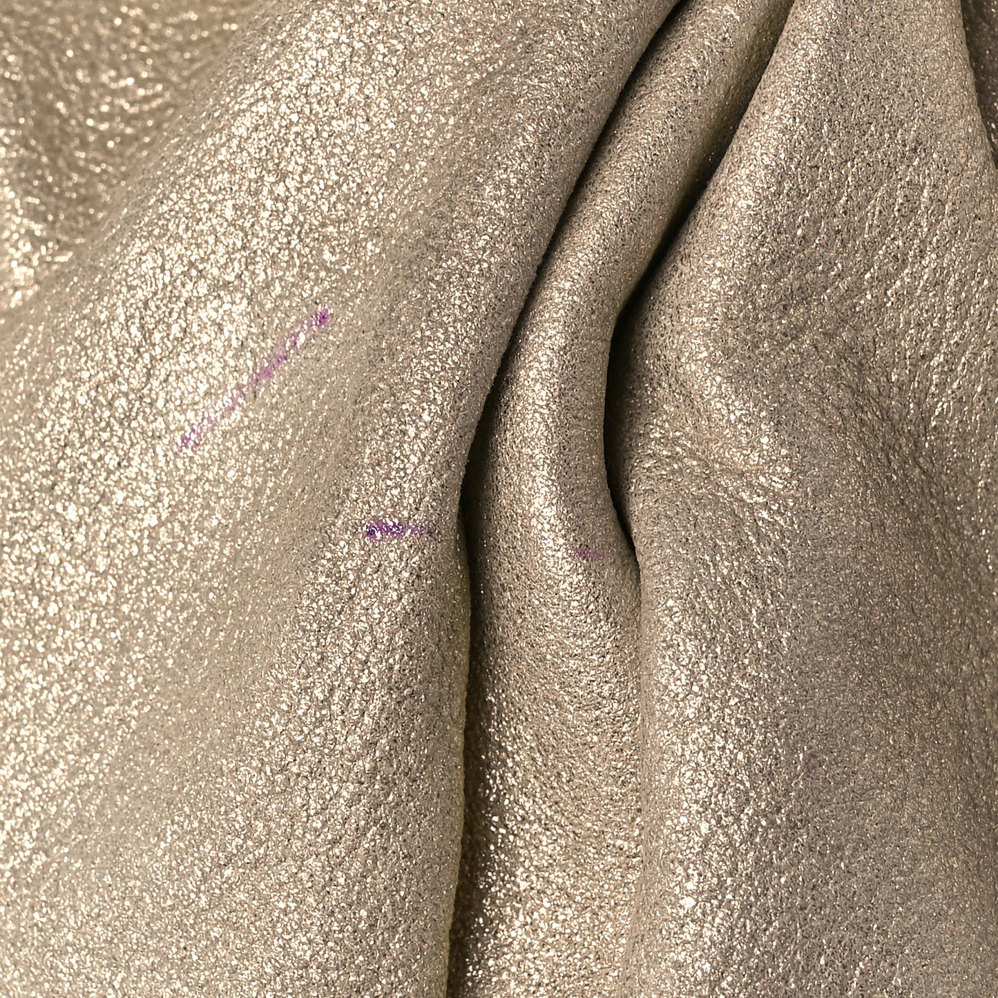 Metallic Lambskin Medium Le Trente Tote Gold