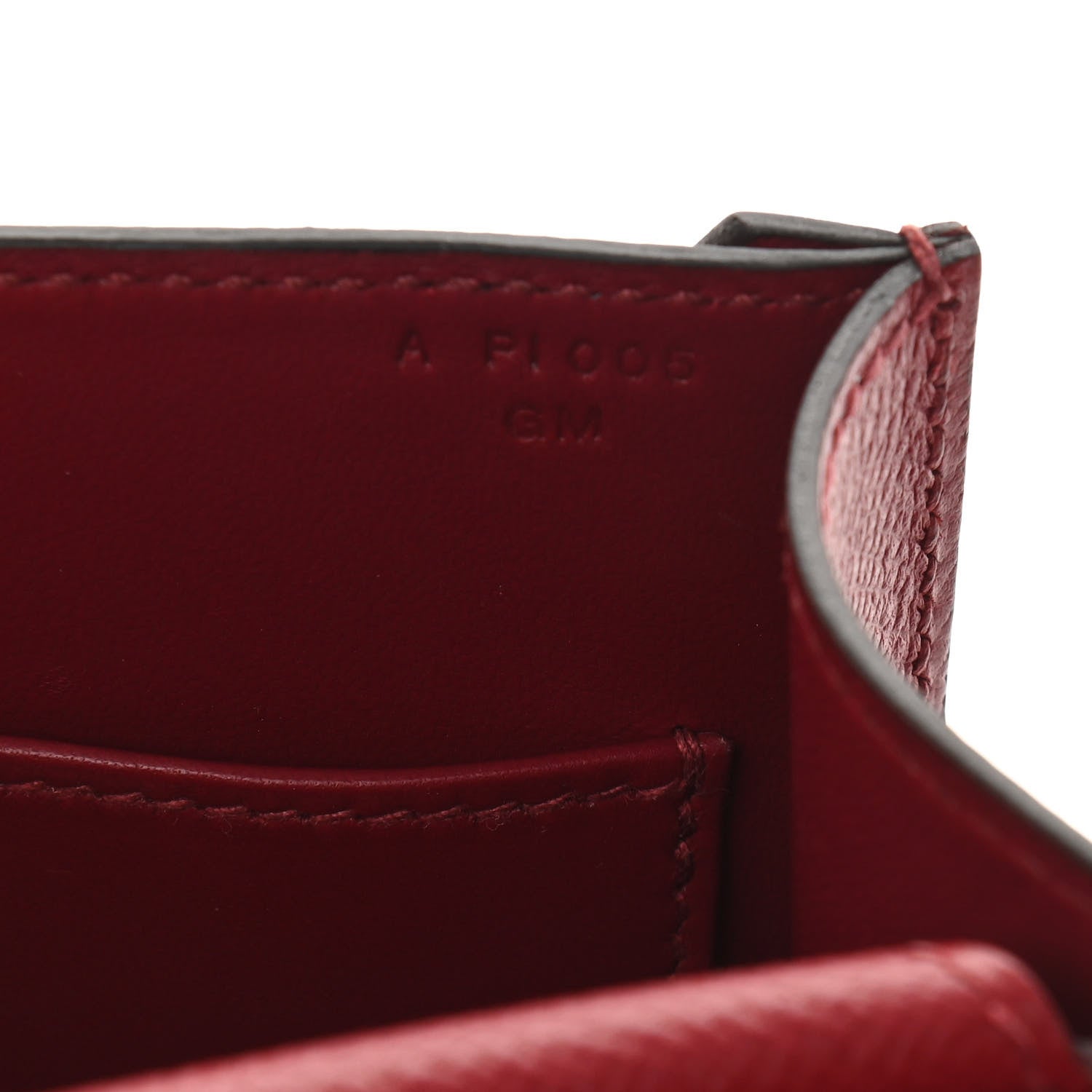 Hermes Epsom Verrou 21 Rouge Grenat 7 of 9
