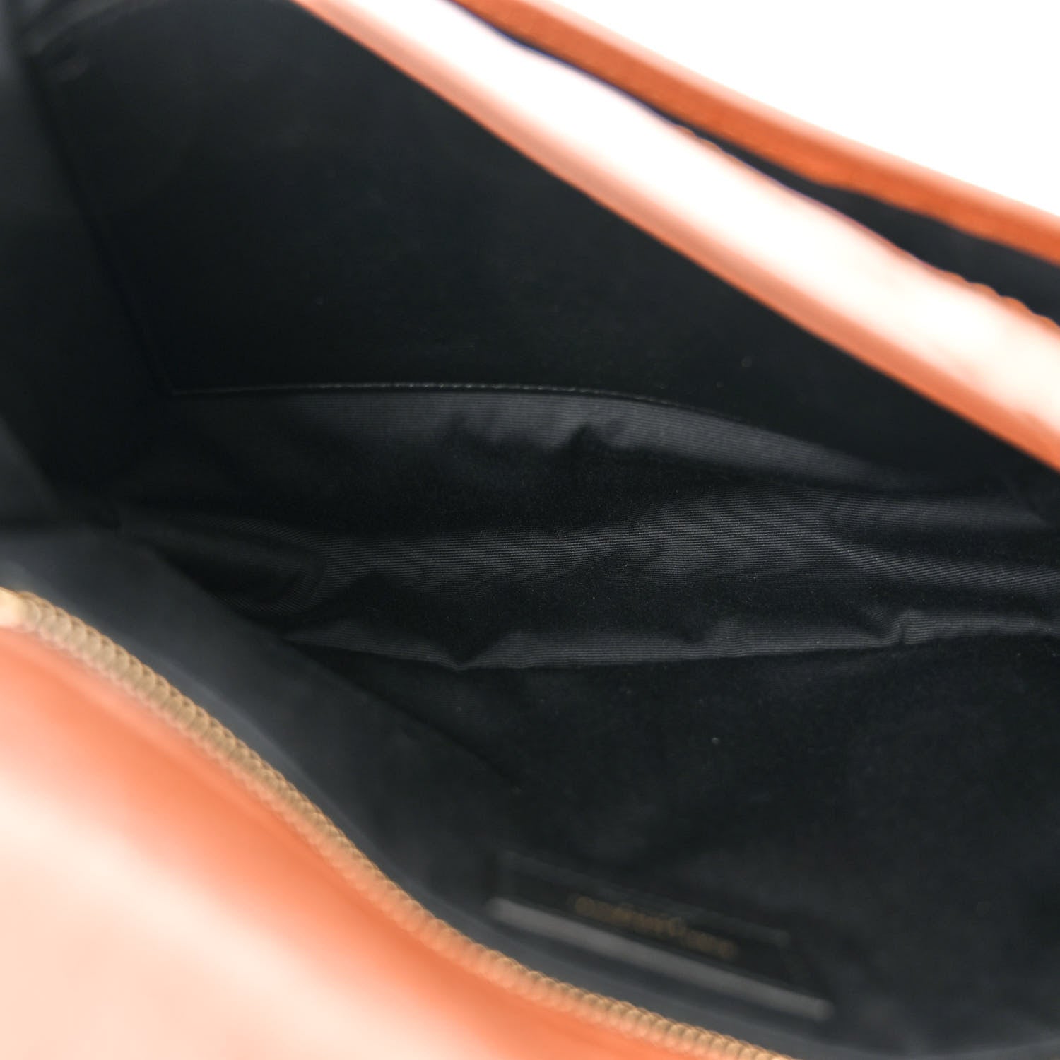 Saint Laurent Crinkled Calfskin Matelasse Monogram Medium Niki Chain Satchel Caramel 5 of 11