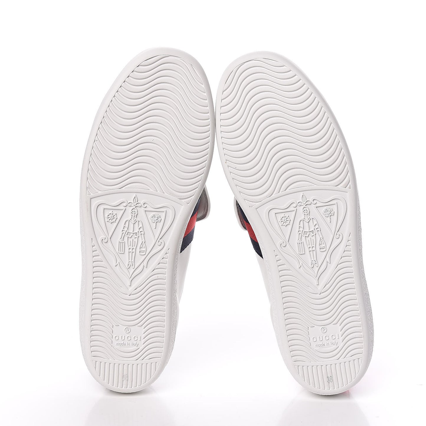 Calfskin Ayers Blind For Love Embroidered Womens Ace Sneakers 38 White