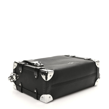 Louis Vuitton Calfskin Side Trunk MM Black 4 of 9