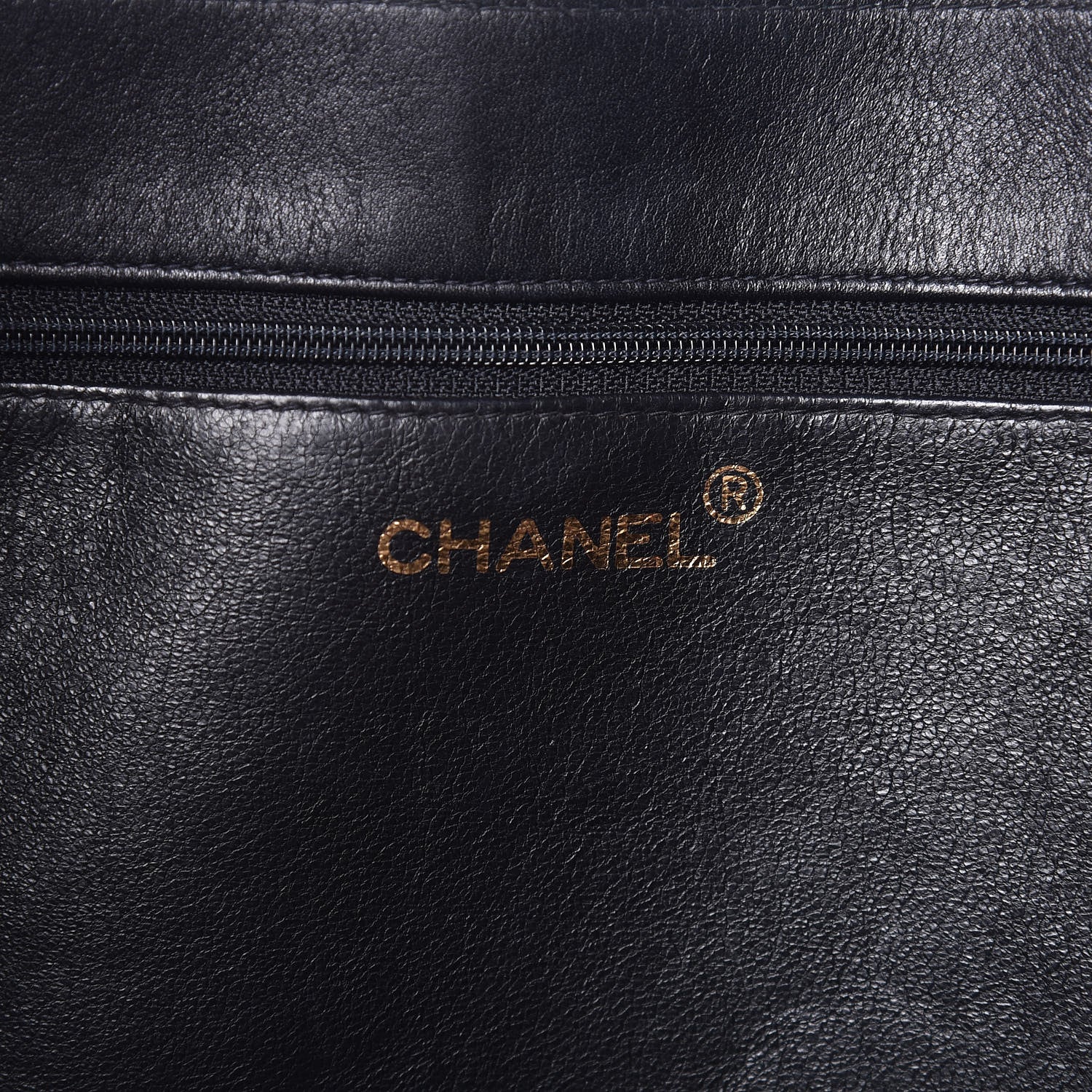 Chanel Lambskin CC Tote Black 7 of 11