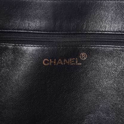Chanel Lambskin CC Tote Black 7 of 11