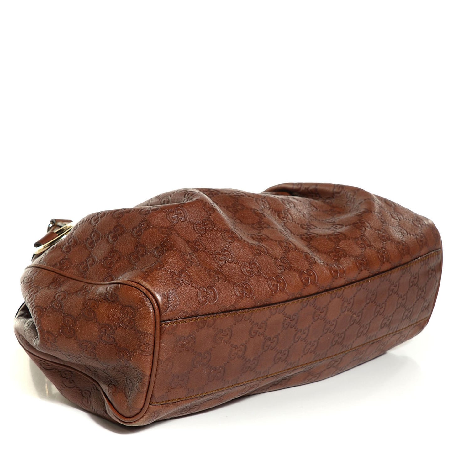 Guccissima Medium Sukey Tote Brown