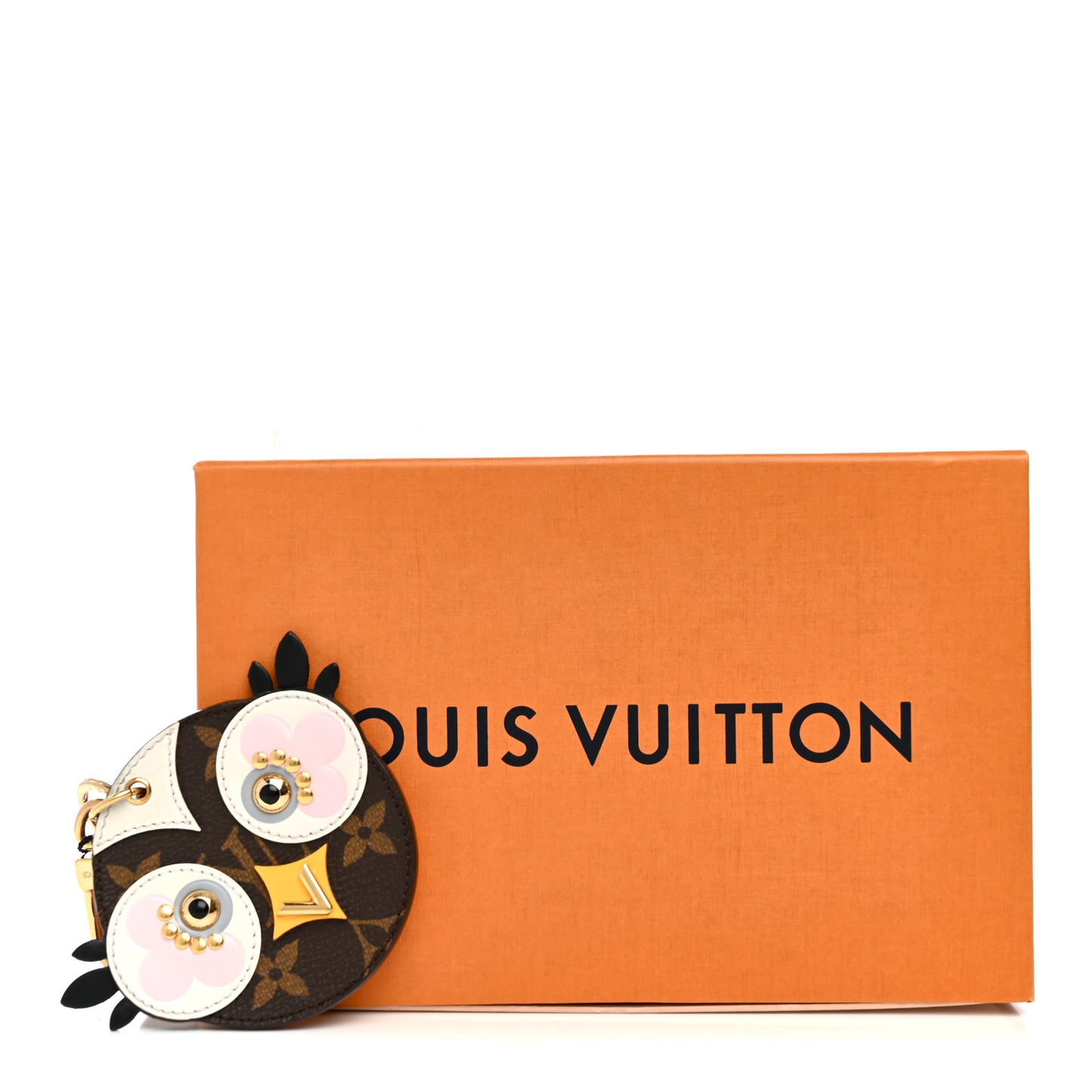 Monogram Lovely Birds Bag Charm