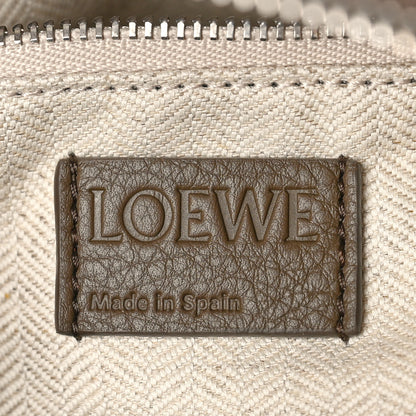 Loewe Brushed Suede Large Elephant Crossbody Bag Lichen Grey 6 of 8