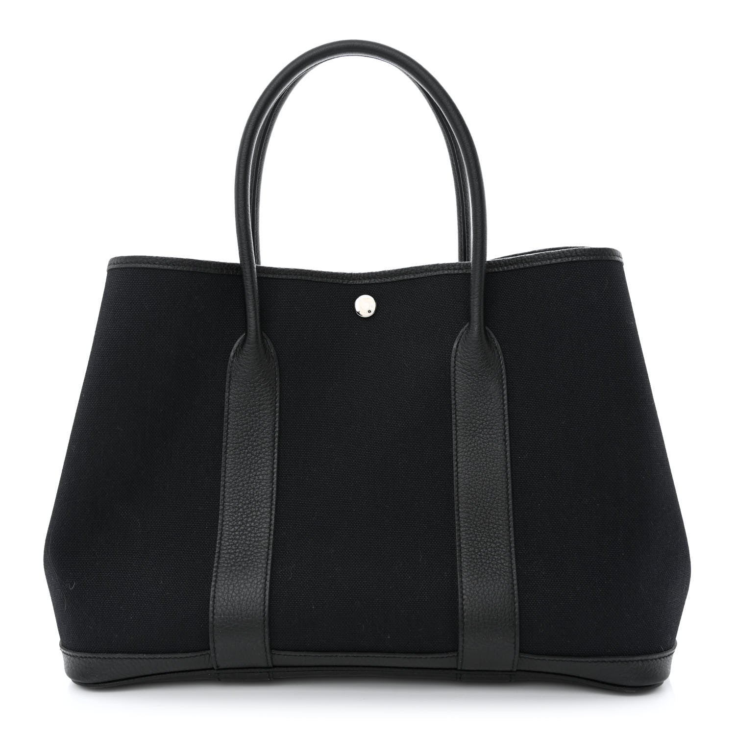 Hermes Toile Negonda Garden Party Tote 36 MM Black 1 of 11