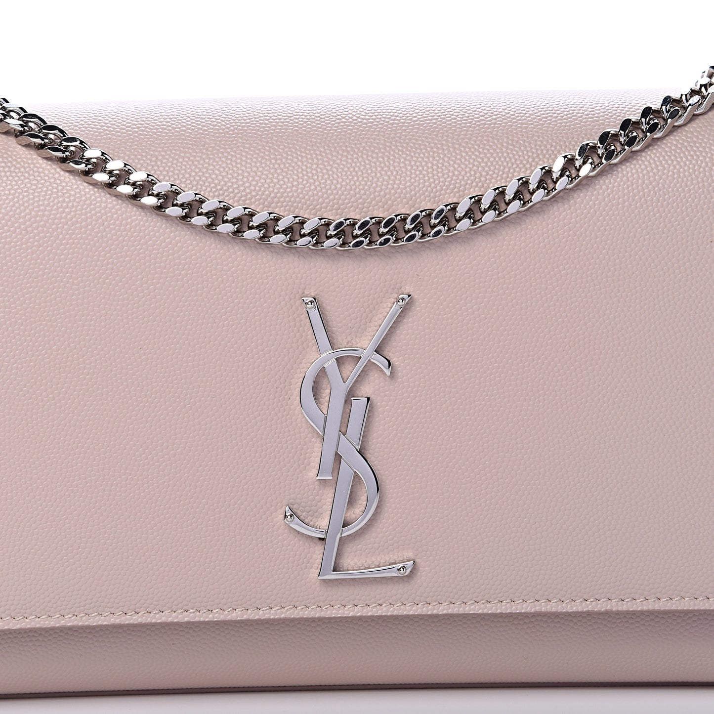 Grain De Poudre Medium Classic Monogram Kate Satchel Marble Pink