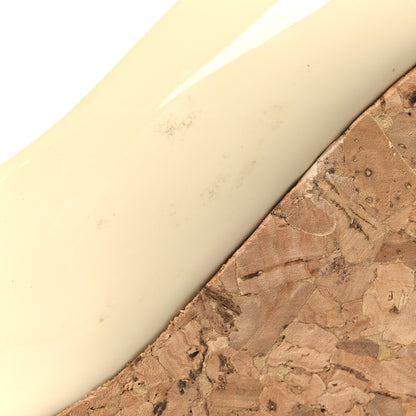 Jimmy Choo Patent Cork Prova Wedge Sandals 41 Latte 11 of 12