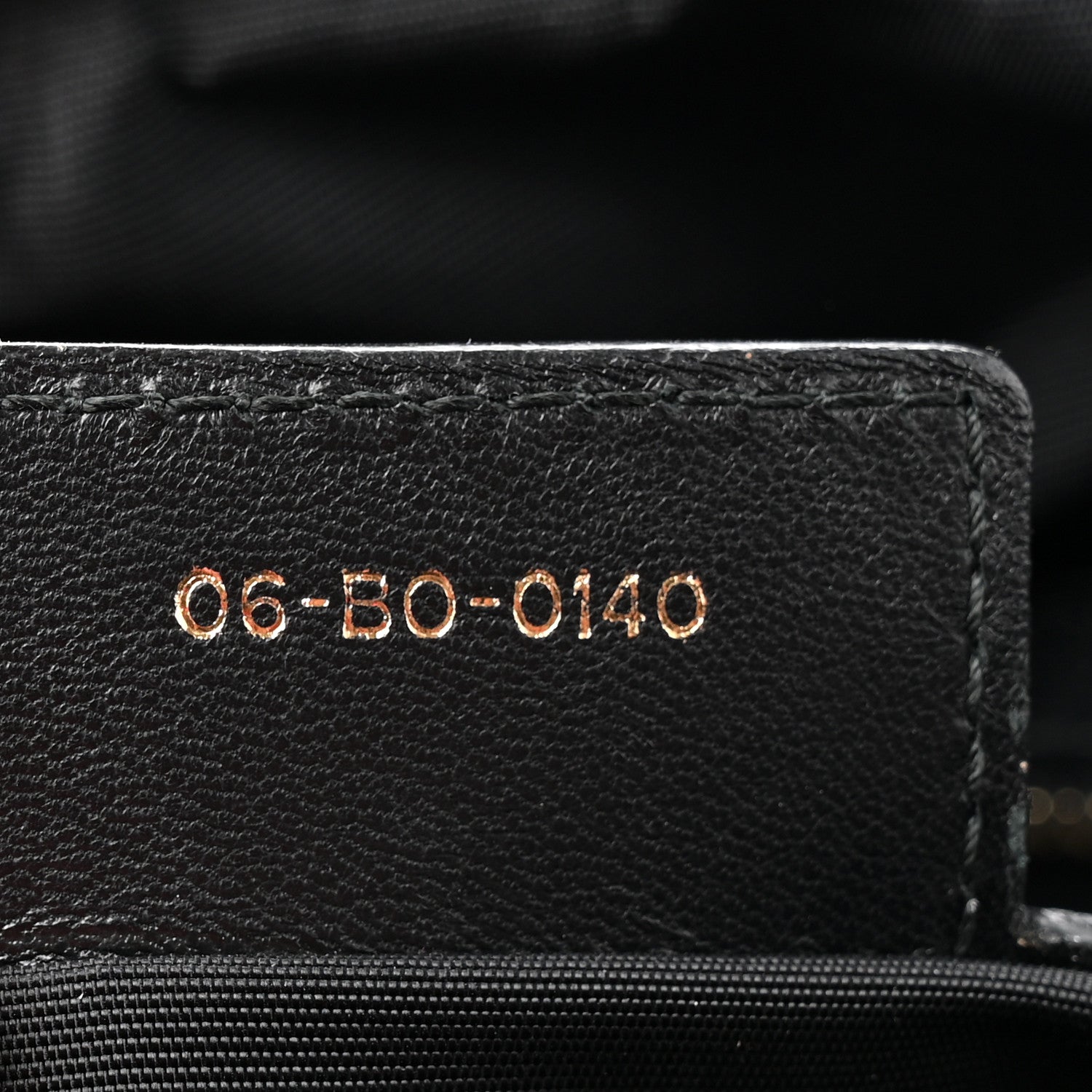 Christian Dior Lambskin Cannage Side Pocket Satchel Black 7 of 12