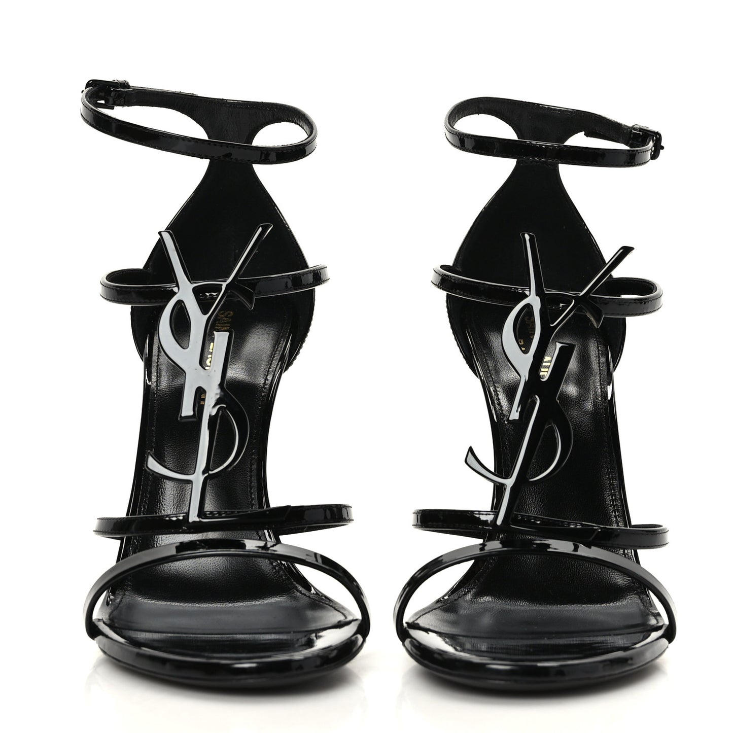 Patent Cassandra 100 Sandals 38 Black