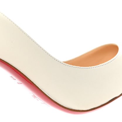 Christian Louboutin Shiny Nappa Pigalle Follies 100 Pumps 36.5 White 9 of 9