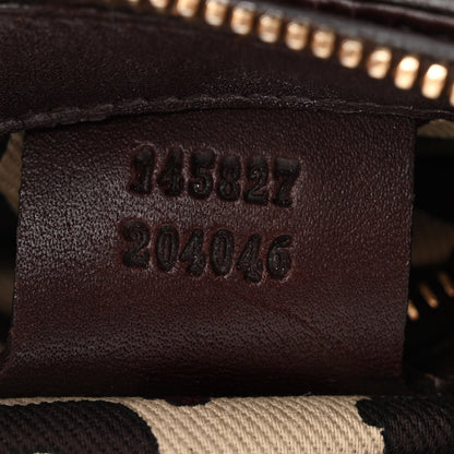Gucci Guccissima Creole Hobo Chocolate 6 of 9