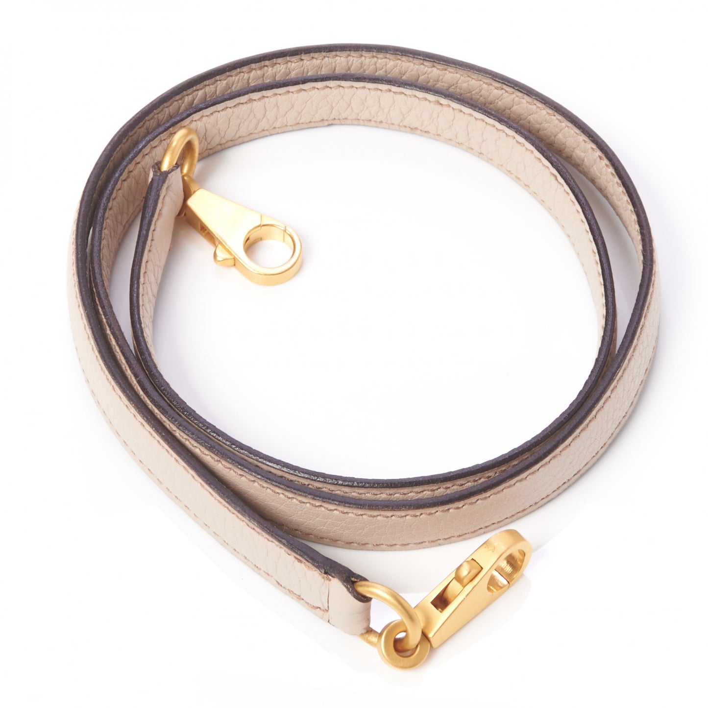 Taurillon Clemence Tri-Color Kelly Retourne 35 Tabac Camel Ebene Parchemin