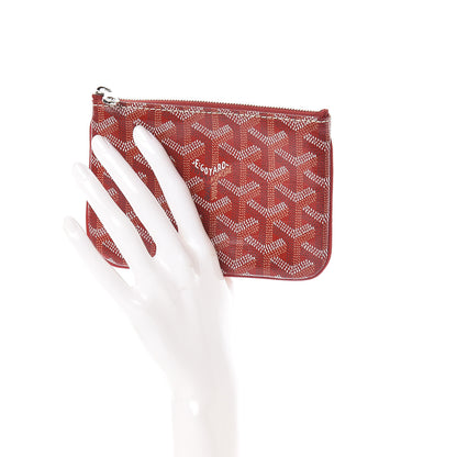 Goyard Goyardine Mini Senat Pochette Red 2 of 6