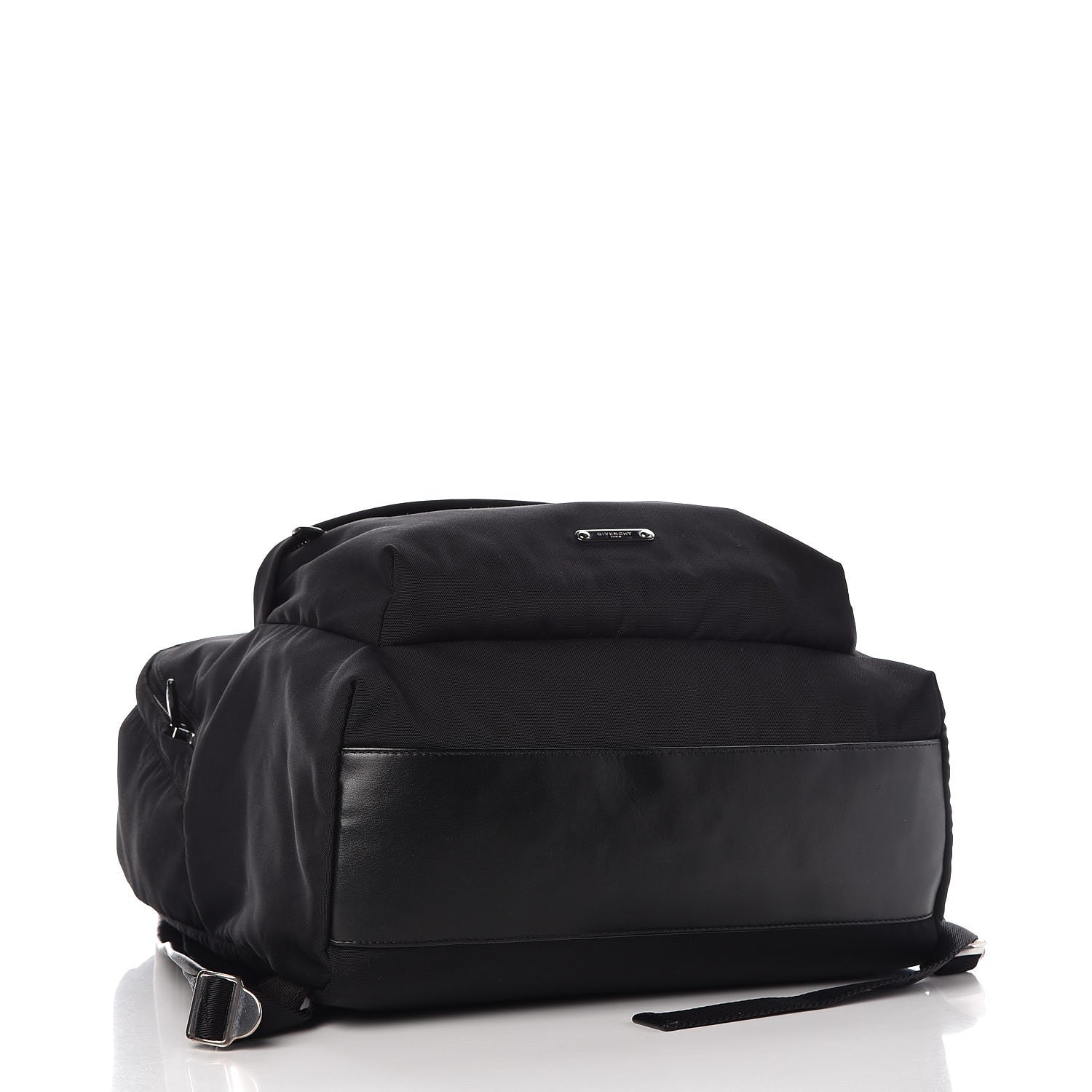 Givenchy Cotton Metal Plate Backpack Black 6 of 12