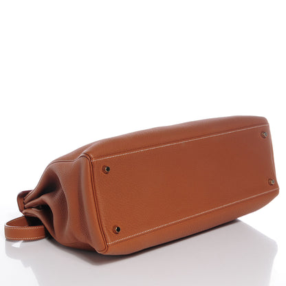 Hermes Togo Kelly Retourne 40 Gold 4 of 9