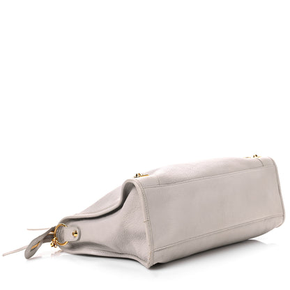 Balenciaga Chevre Gold Metallic Edge Hardware City Gris Clair Gris Perle 5 of 14
