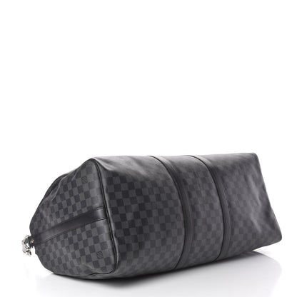 Louis Vuitton Damier Graphite Keepall Bandouliere 55 6 of 12