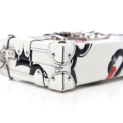 Louis Vuitton Epi Petite Malle White 7 of 10