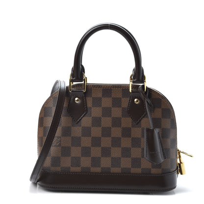 Louis Vuitton Damier Ebene Alma BB 1 of 10