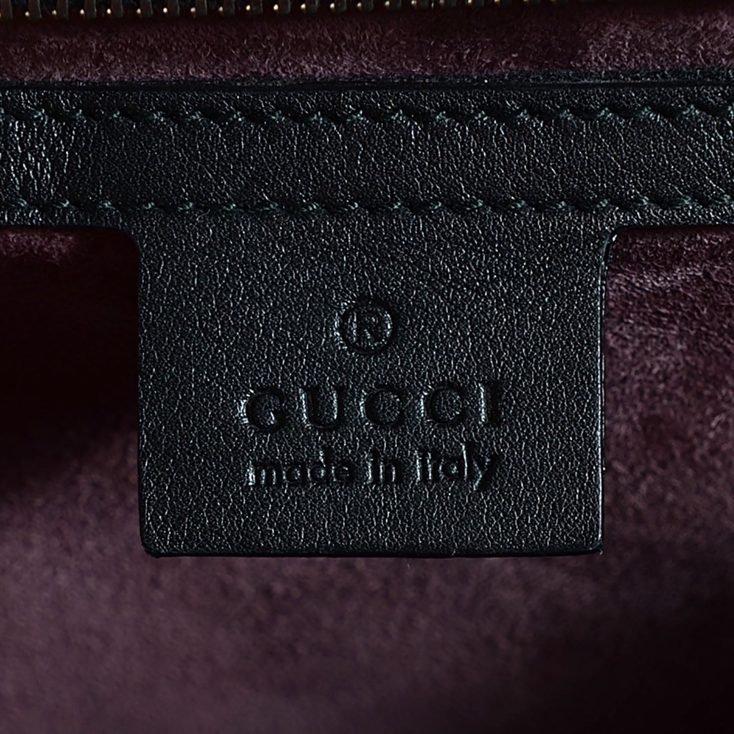 Gucci Regent Calfskin Small Lady Lock Briefcase Clutch Black 7 of 7