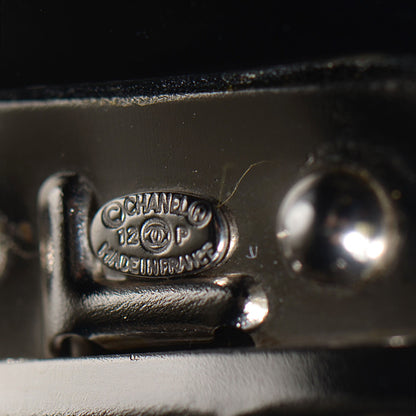 Chanel Resin Strass CC Stars Cuff Black 4 of 5