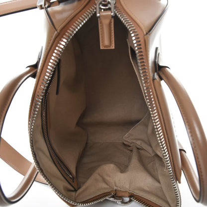 Givenchy Shiny Lord Calfskin Medium Antigona Dark Beige 6 of 9