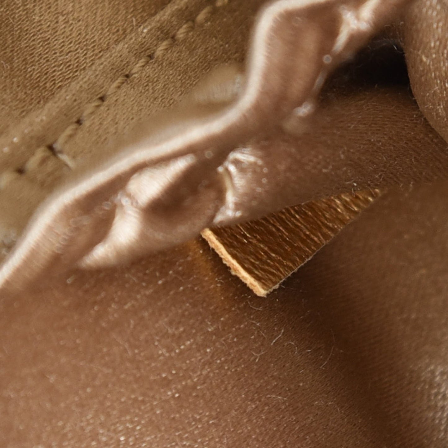 Monogram Suede Theda PM Gold
